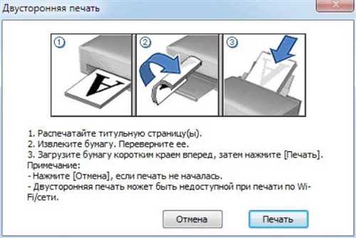 Правильная загрузка бумаги